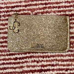Jimmy Choo Sparkling Gold Pouch